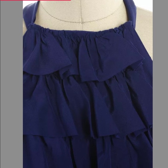 BLHDN Anthropologie Silk Racerback Mini Dress - Picture 11 of 12